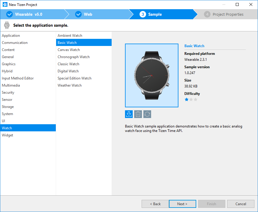Selecting the sample