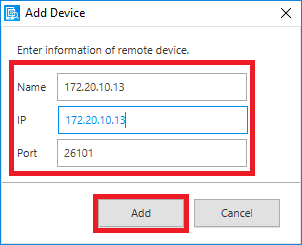 Define device details