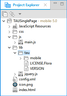 TAU library directory