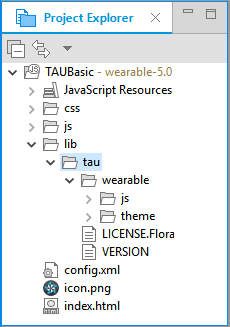 TAU library directory