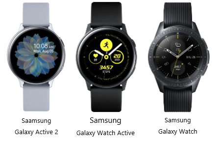 Wearable Samsung Watch devices